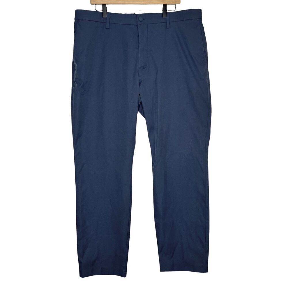 Banana Republic Men’s Commuter Flex Pants 40x30 Blue Stretchy Golf Casual